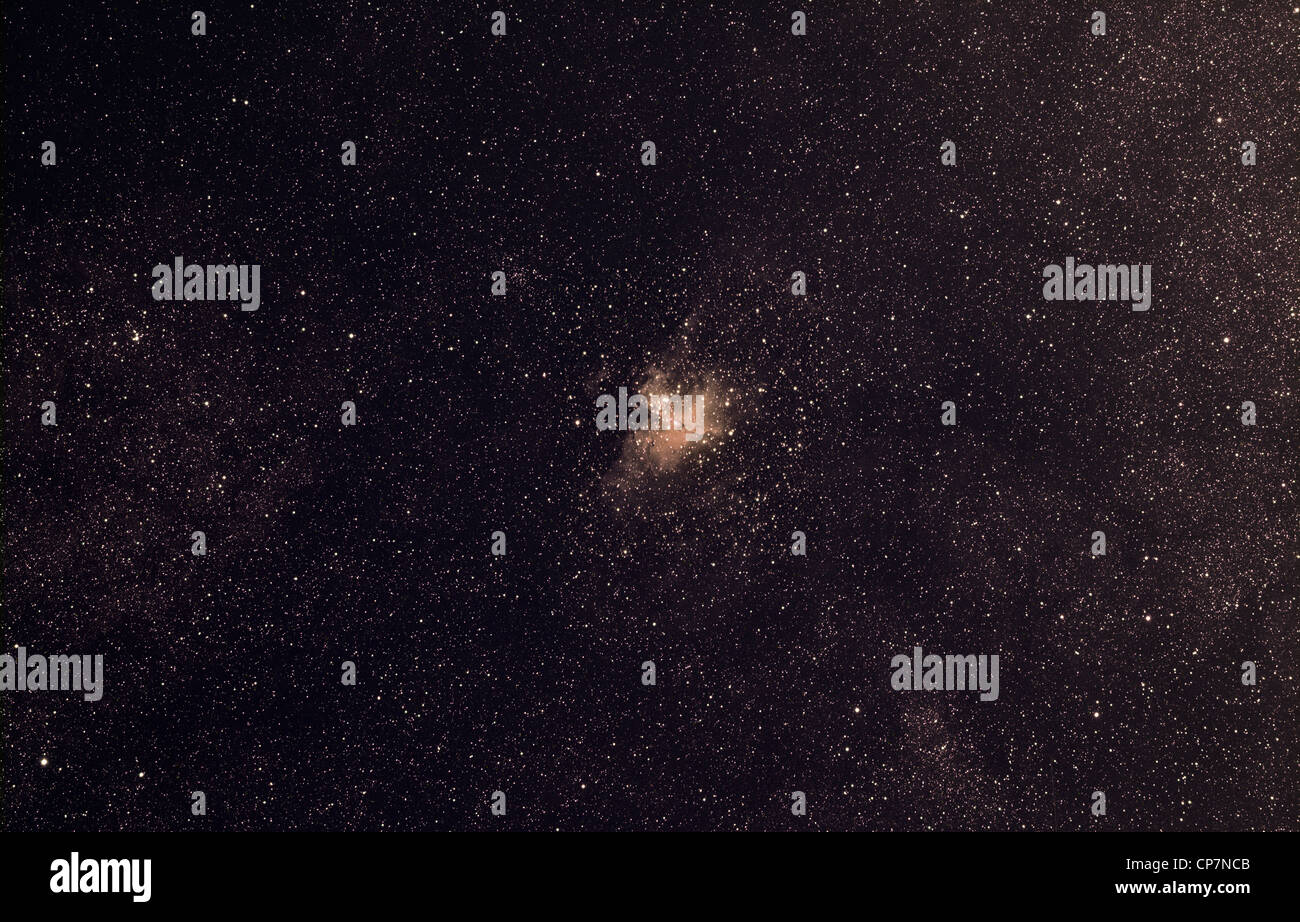 M16 Messier oggetto spaziale, la nebulosa Eagle Foto Stock