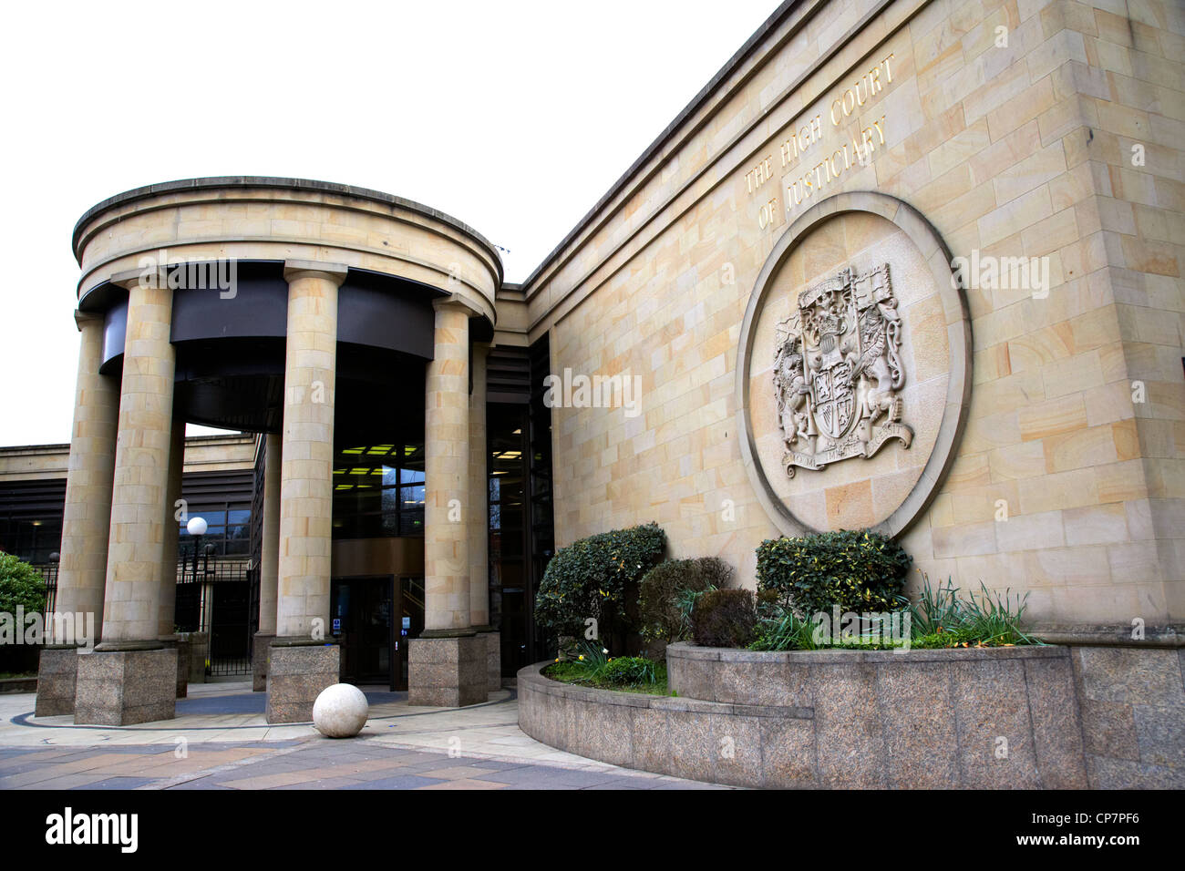 L Alta Corte di justiciary Glasgow Scotland Regno Unito Foto Stock