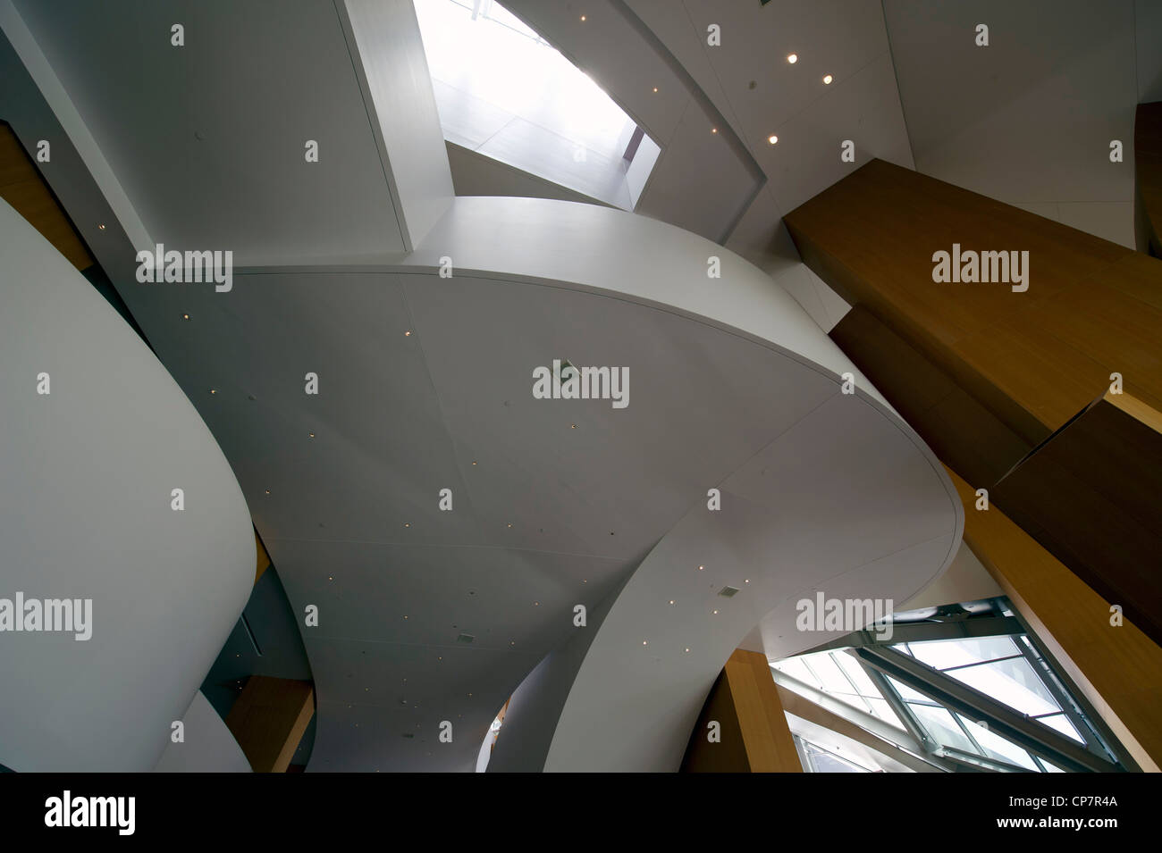 Walt Disney Concert Hall di Frank Gehry a Los Angeles Foto Stock