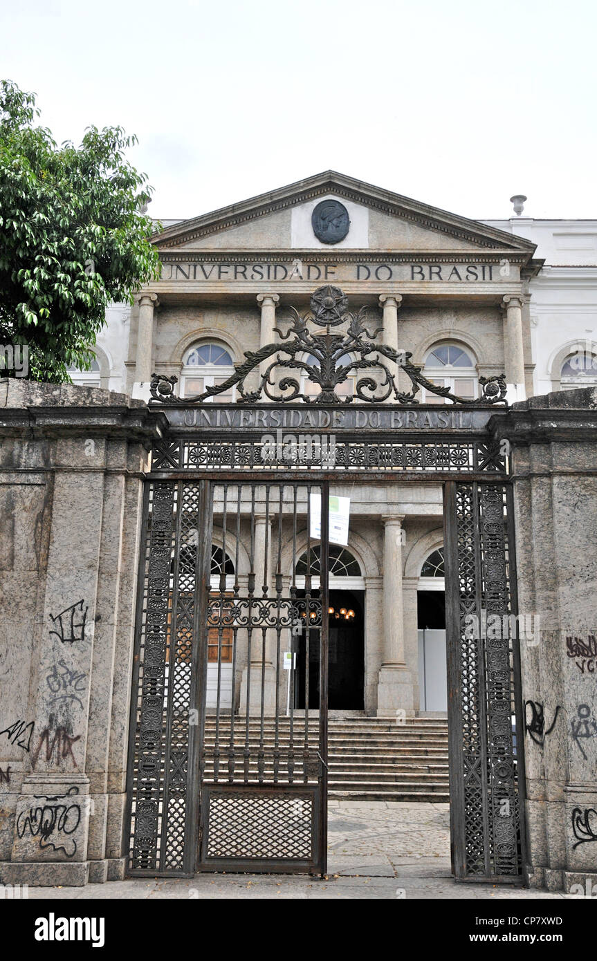 Università di Rio de Janeiro in Brasile Foto Stock