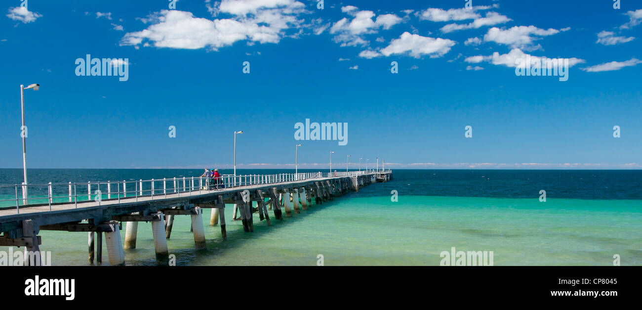 Il molo Tumby bay su Spencer Gulf South Australia Foto Stock