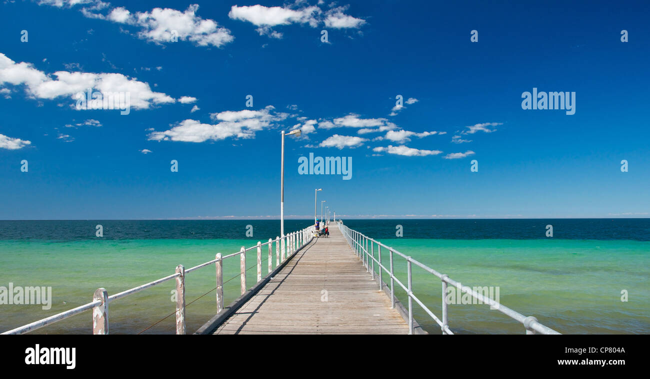 Il molo Tumby bay su Spencer Gulf South Australia Foto Stock