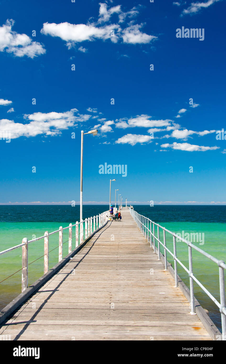 Il molo Tumby bay su Spencer Gulf South Australia Foto Stock