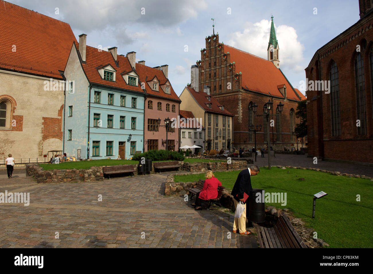 Riga, Lettonia, Paesi Baltici Foto Stock