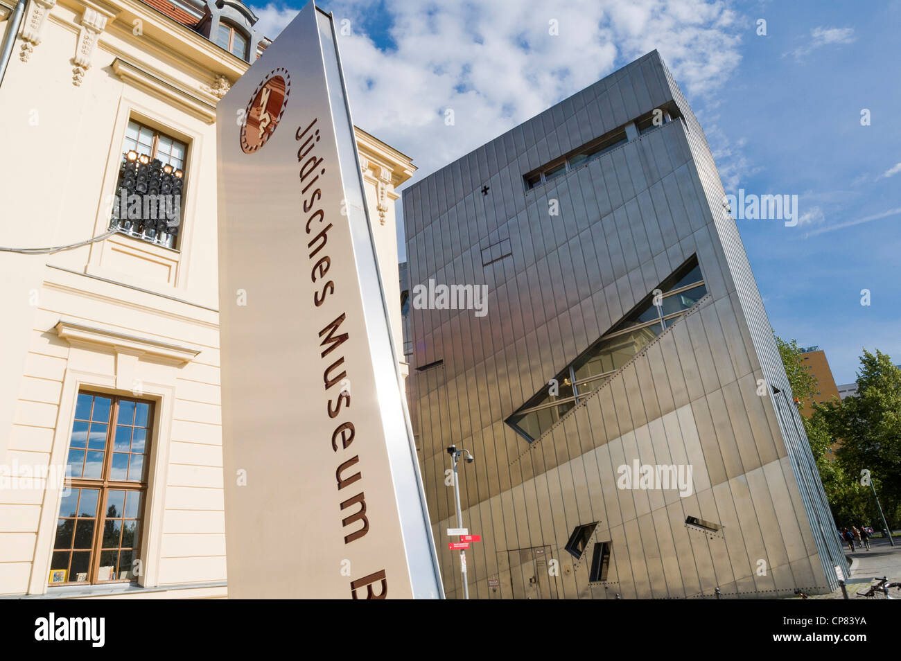 Il Museo Ebraico di Berlino, Germania Foto Stock