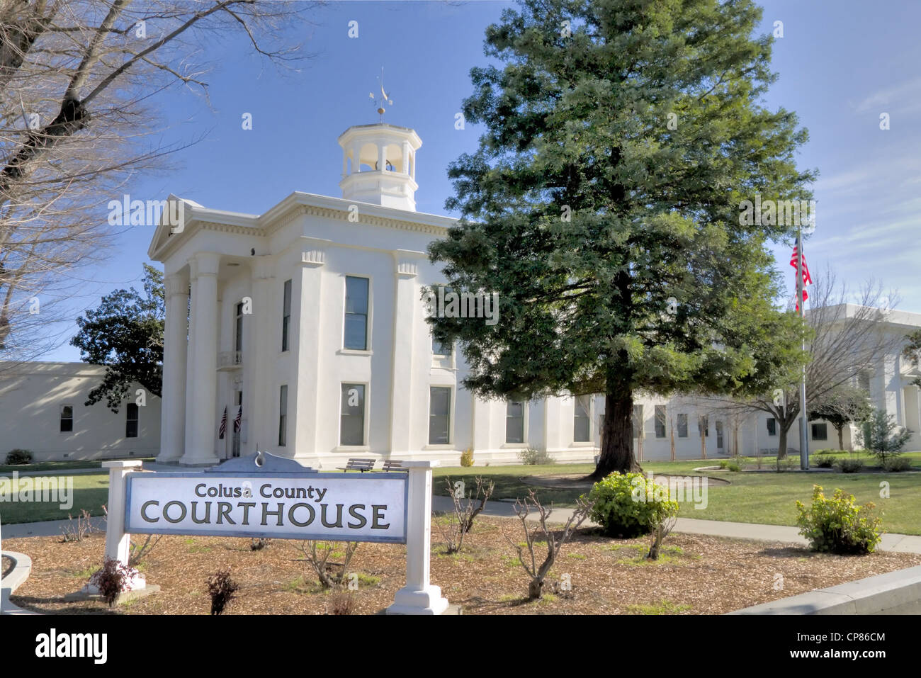 Colusa County Courthouse - Colusa California USA Foto Stock