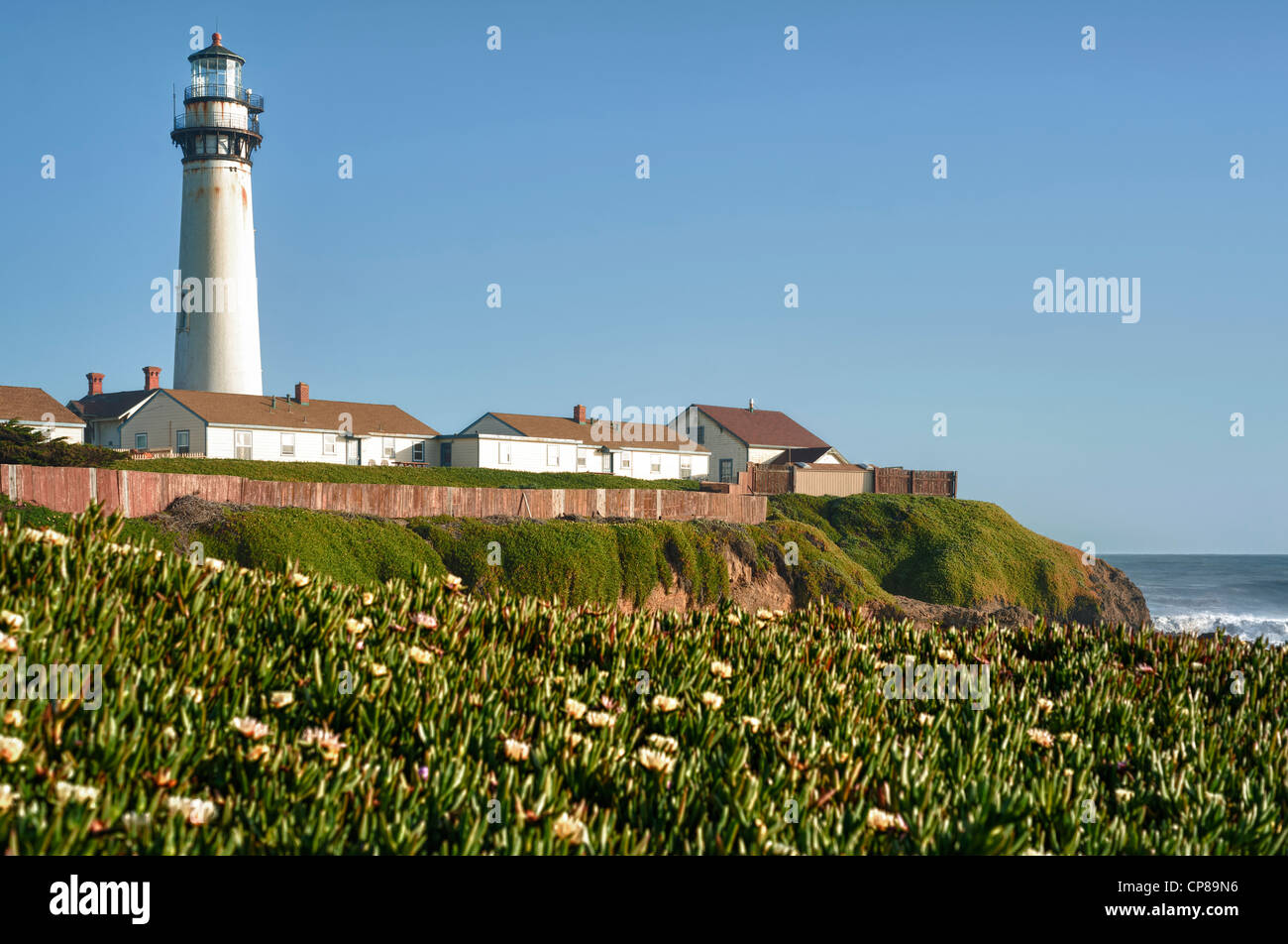 Pigeon Point Lighthouse California, Stati Uniti d'America. Foto Stock
