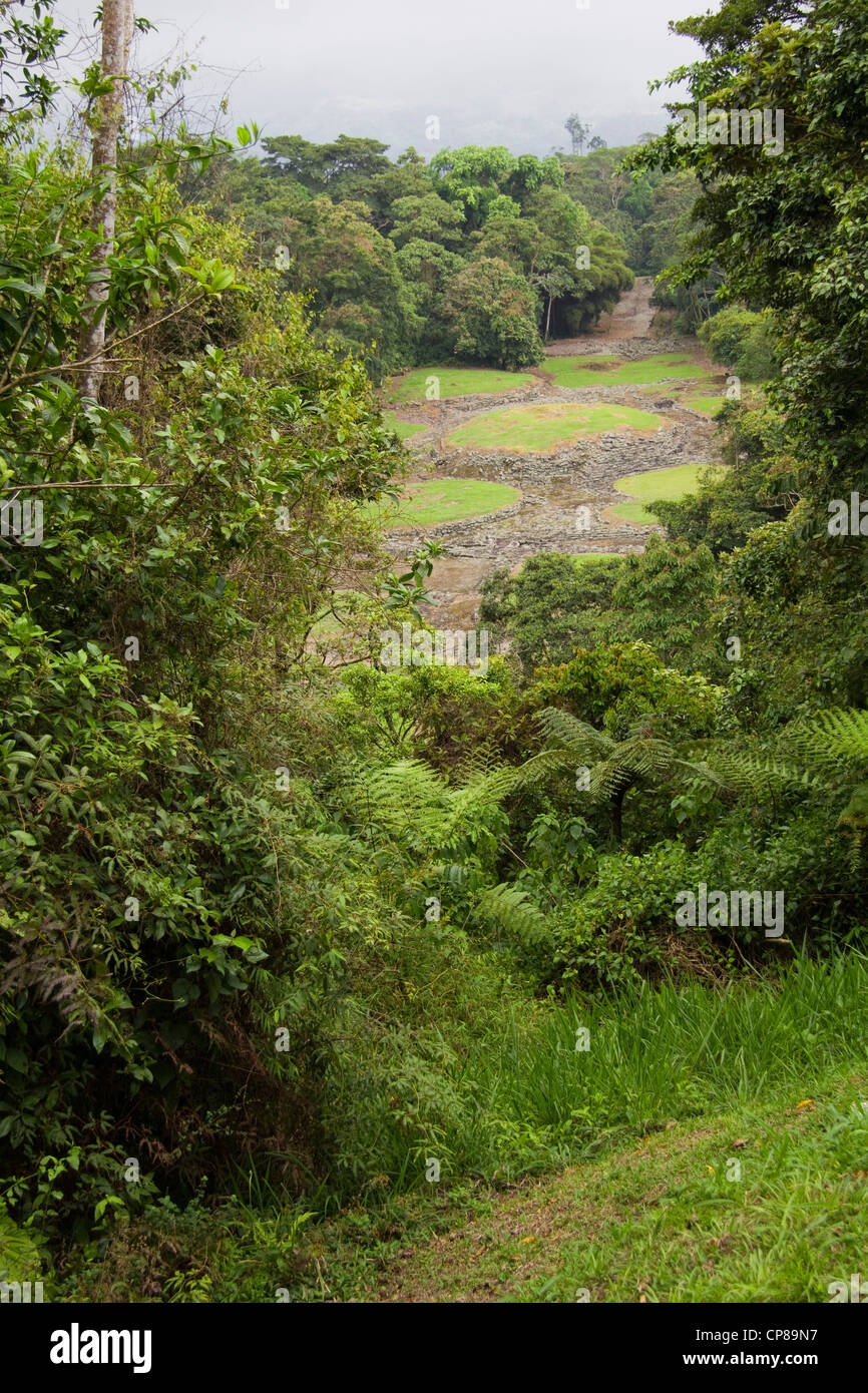 Monumento del cittadino di Guayabo, Cartago Provincia, Costa Rica, America Centrale Foto Stock