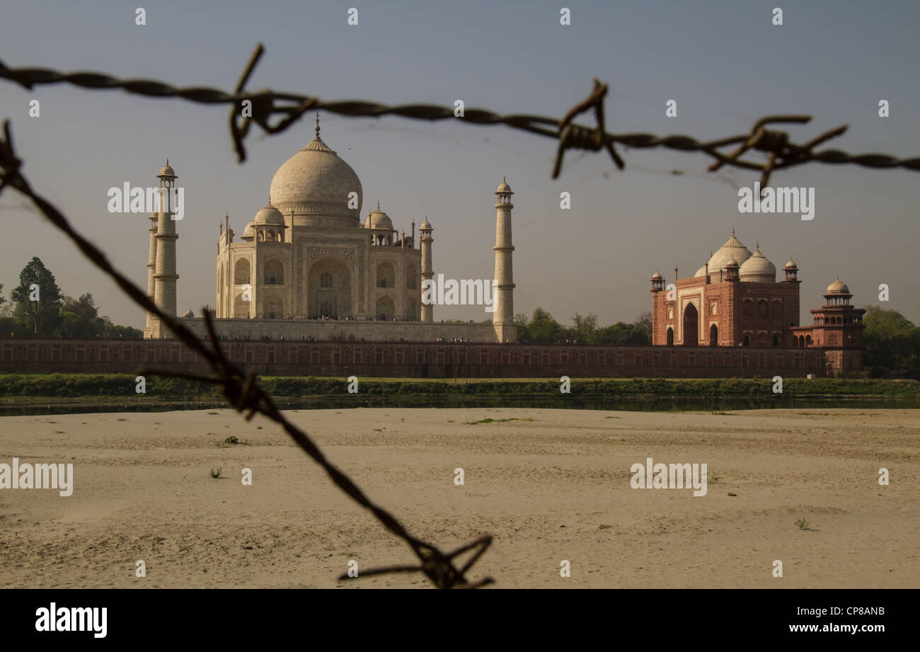 Taj Mahal, India Foto Stock