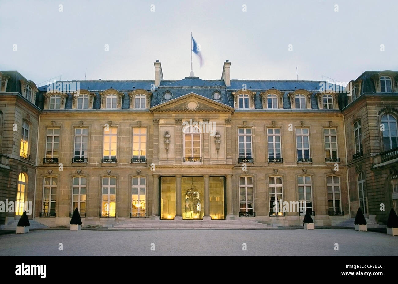 Francia, Parigi, Palais de l'Elysee Foto Stock