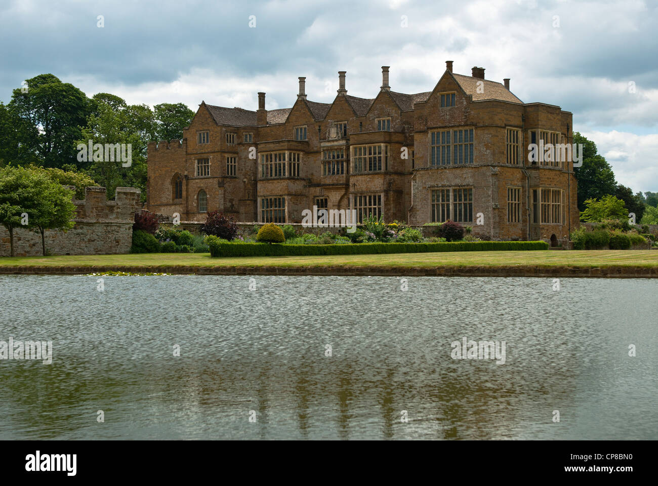Castello di Broughton, casa di Lord e Lady Saye e Sele, Broughton, Oxfordshire Inghilterra Foto Stock