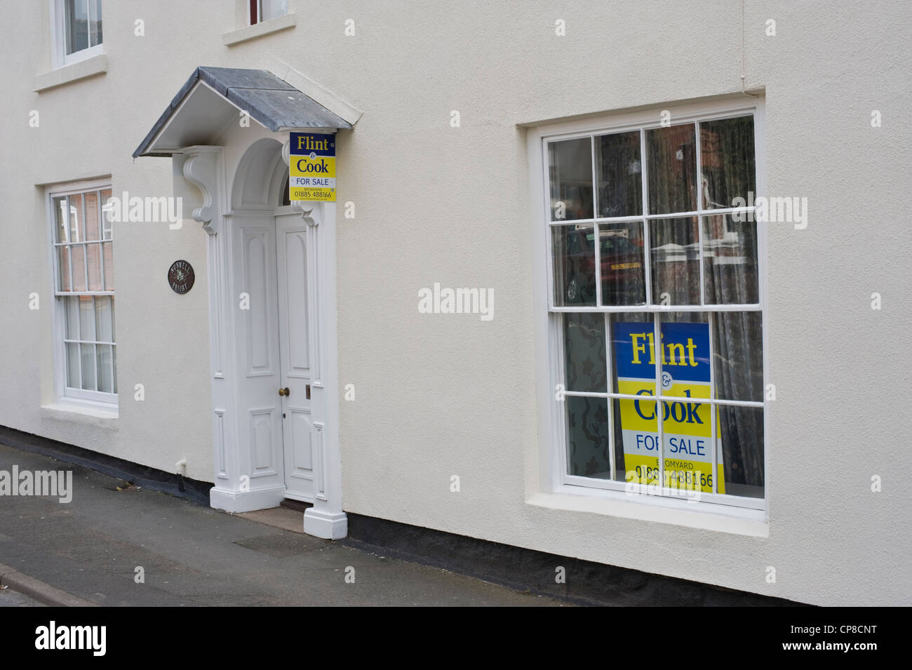 Periodo Casa in vendita in Bromyard Herefordshire England Regno Unito Foto Stock