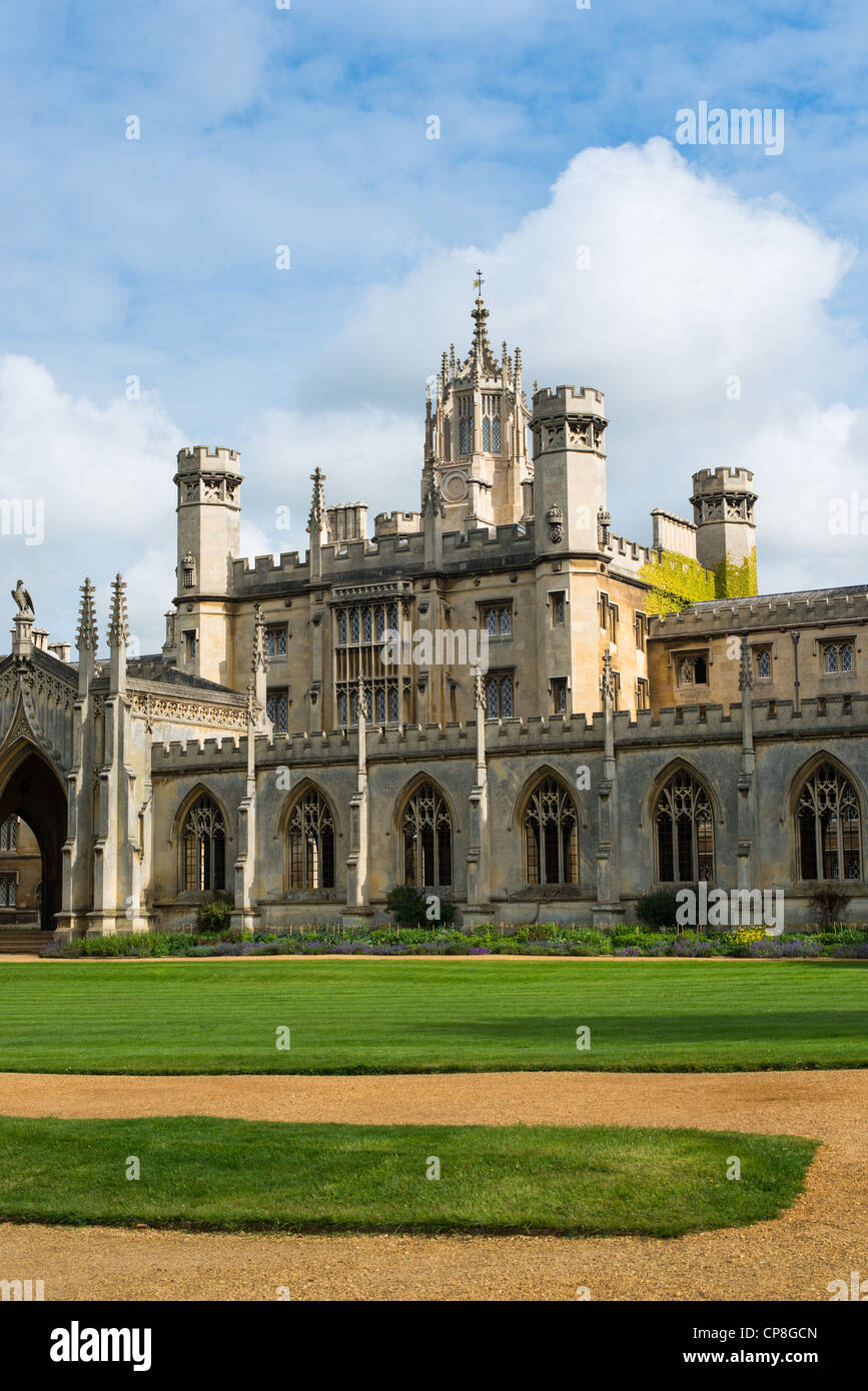 St Johns College di Cambridge, Inghilterra. Foto Stock
