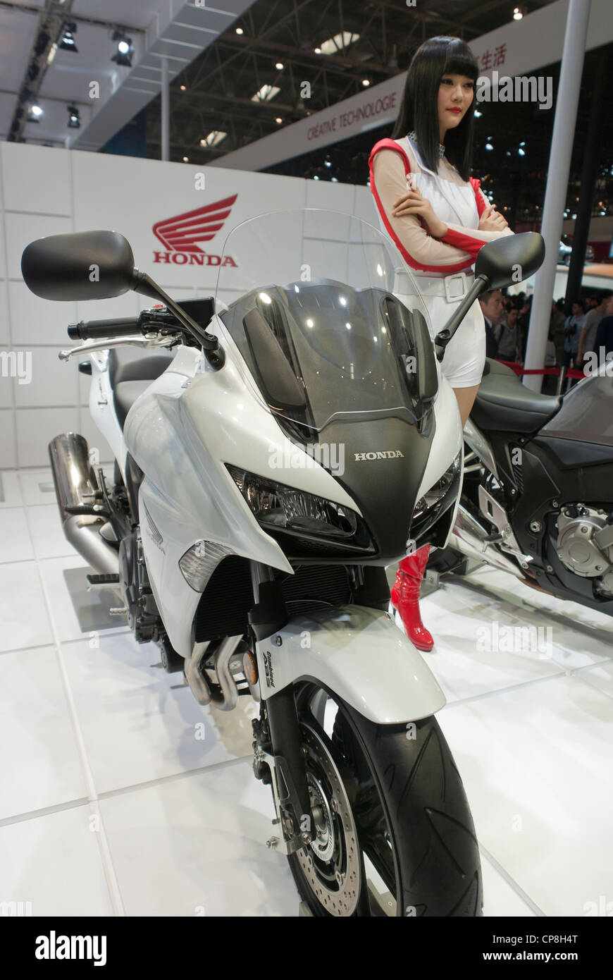 Moto Honda Foto Stock