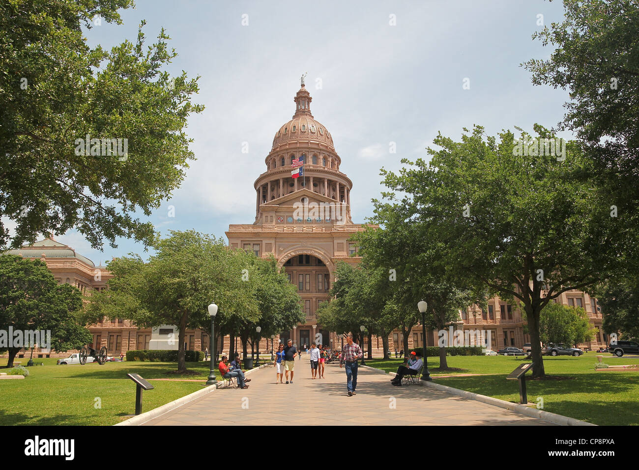 Capitol Building, Austin, Texas Foto Stock