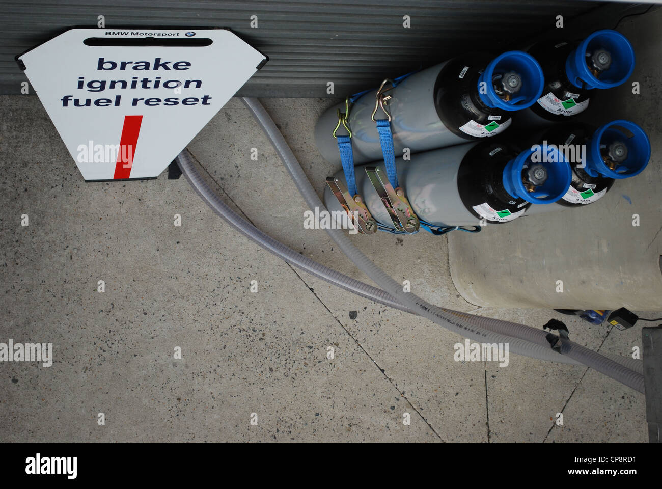 Le mans pitlane 24 ore di gara francia Foto Stock Le mans pitlane 24 ore di gara francia Foto Stock