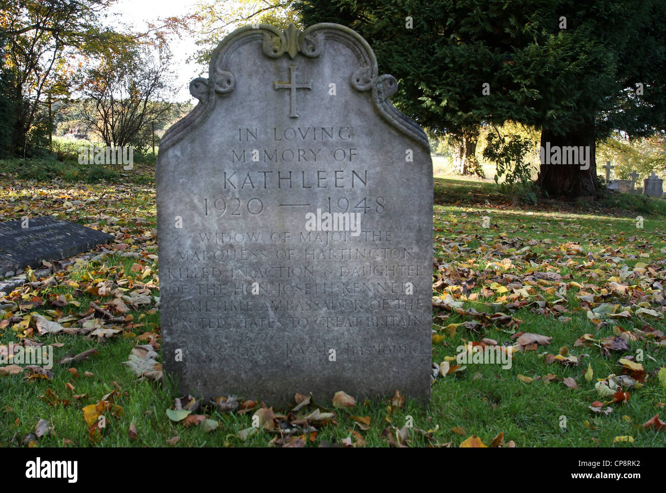 La Tomba di Kathleen Agnes Cavendish noto come Kick Foto Stock