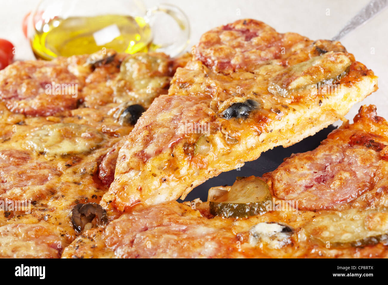 Pizza Foto Stock