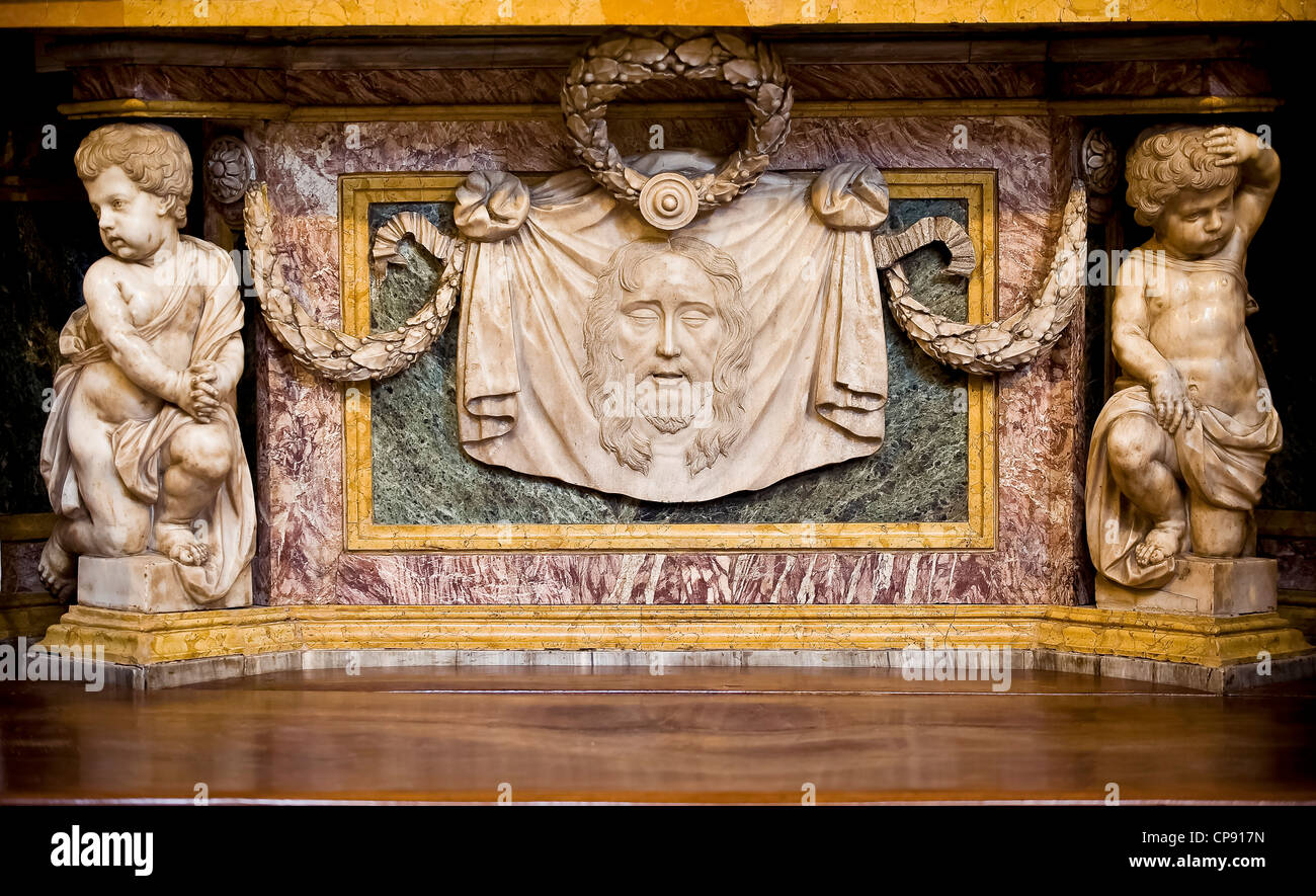 Europa Italia Piemonte Torino Cappella Cattedrale dei SS. Crocifisso a veronica Foto Stock