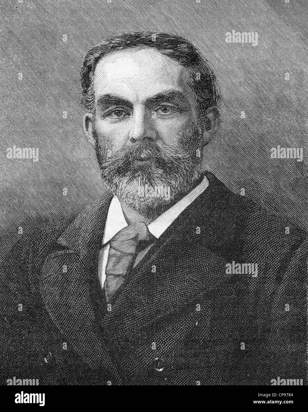 JOHN BURNS (1858-1943) Il commercio britannico unionista liberale e MP Foto Stock