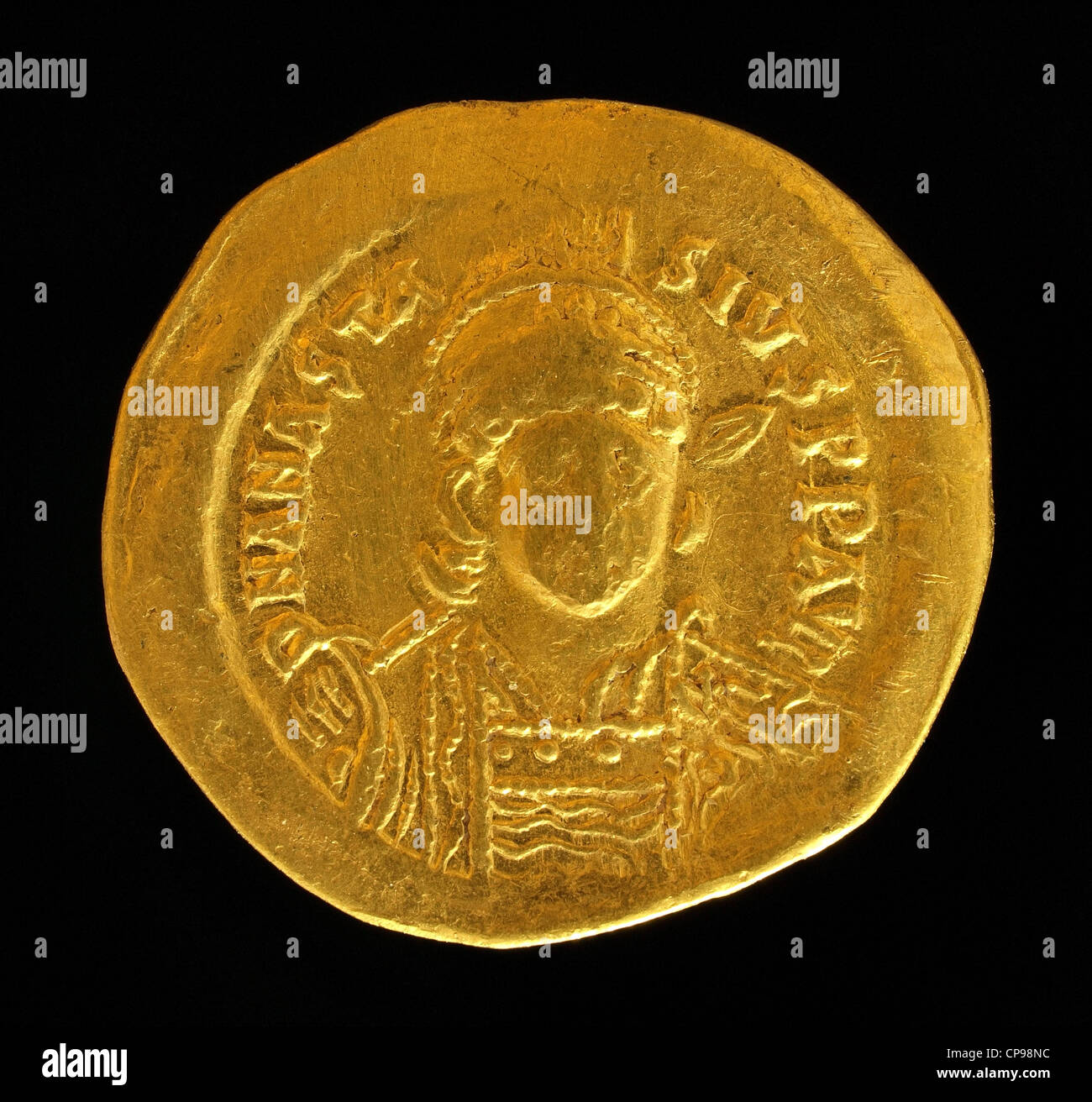 Solidus di Anastasio I Foto Stock
