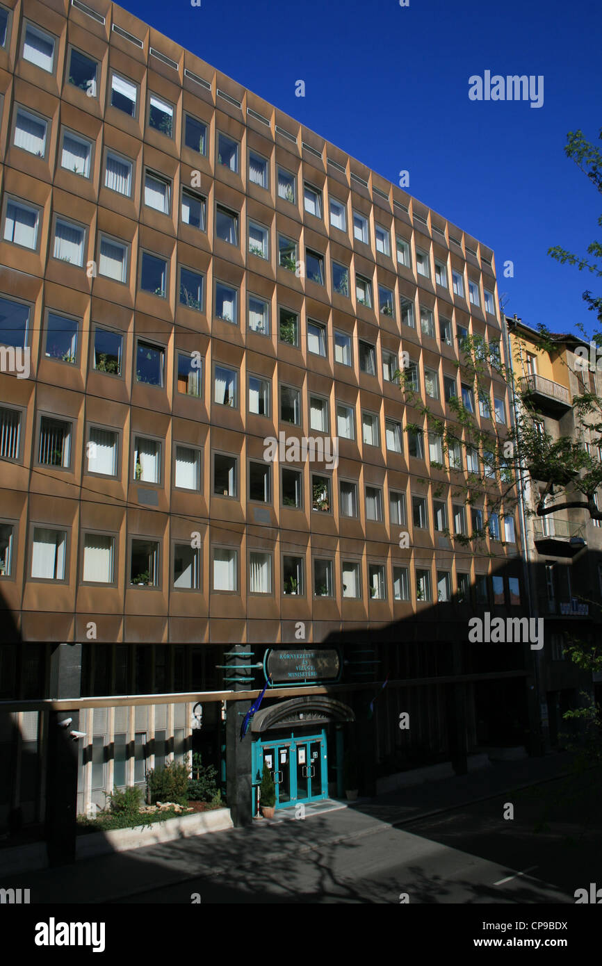 Ministero della protezione ambientale e della gestione delle risorse idriche, Budapest Foto Stock