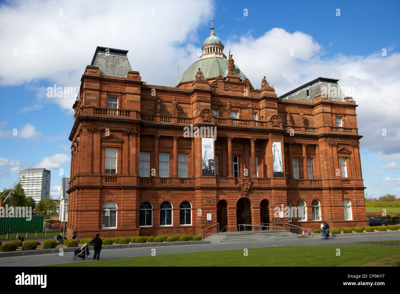 Glasgow popoli palazzo e giardini invernali Scozia uk Foto Stock