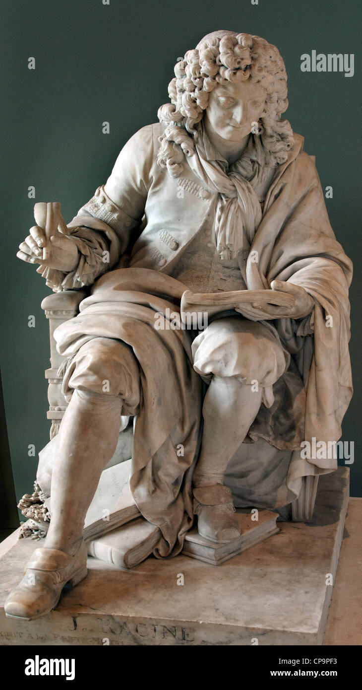 Jean Racine 1639 - 1699 di louis Simon BOIZOT 1743 - 1809 Francia francese, Louvre, Parigi, Foto Stock