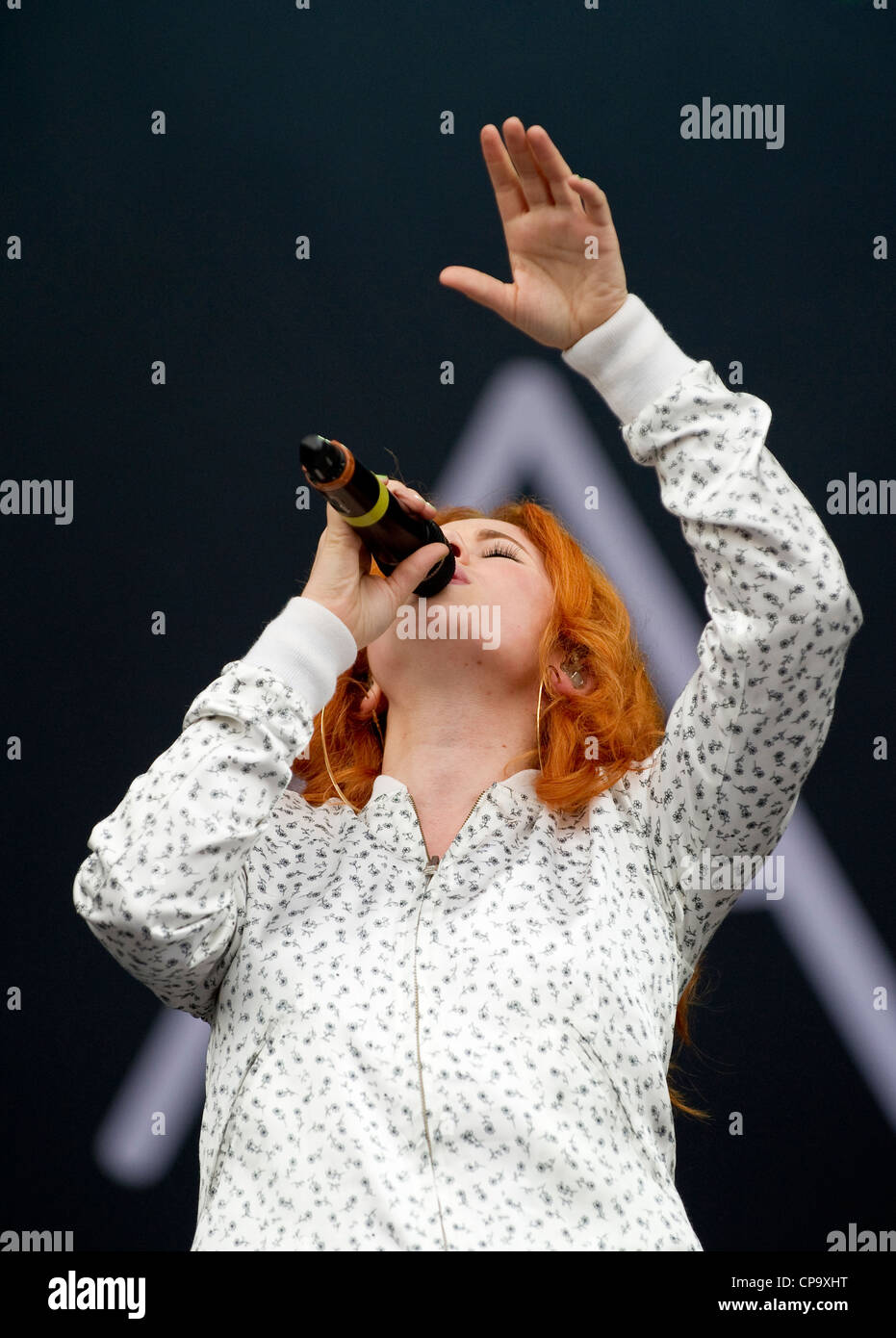 Katy B live al festival wireless 2011 Foto Stock