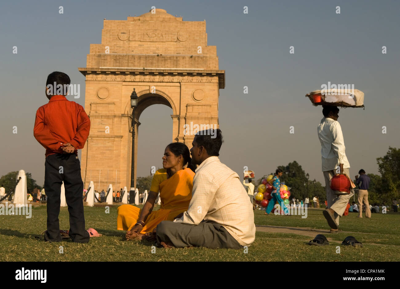 India Gate, Delhi, India Foto Stock