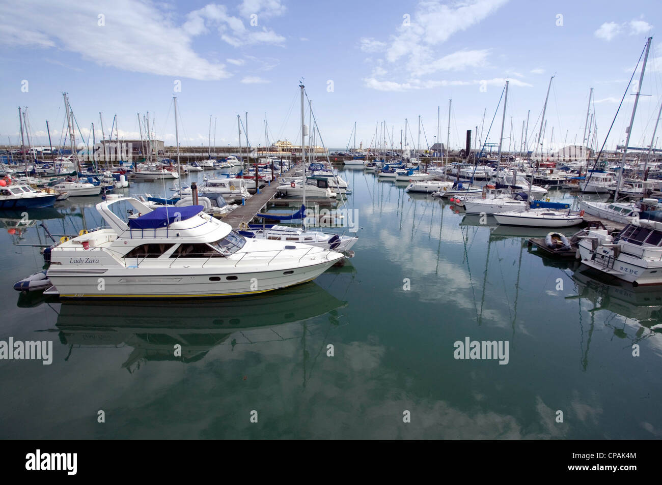 Porto di Ramsgate Kent, England, Regno Unito Foto Stock