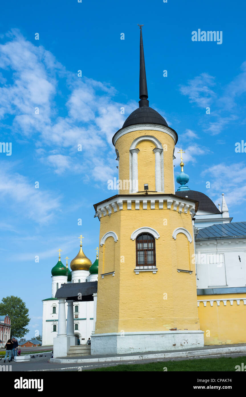 Monastero russo torre. Kolomna, Russia Foto Stock