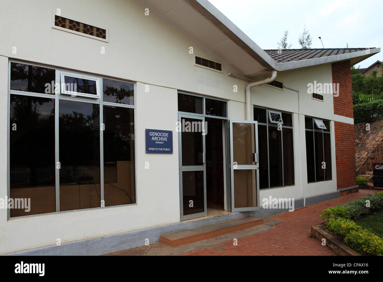 Genocidio Archive edificio a Kigali Memorial Centre a Kigali, Ruanda. Foto Stock