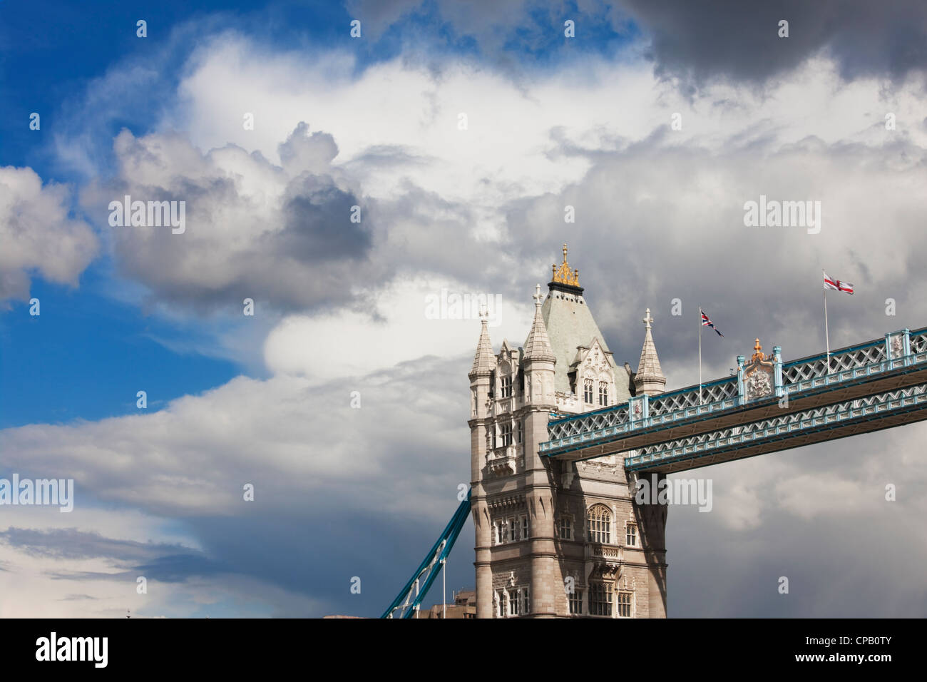 Il Tower Bridge: Londra - Inghilterra Foto Stock