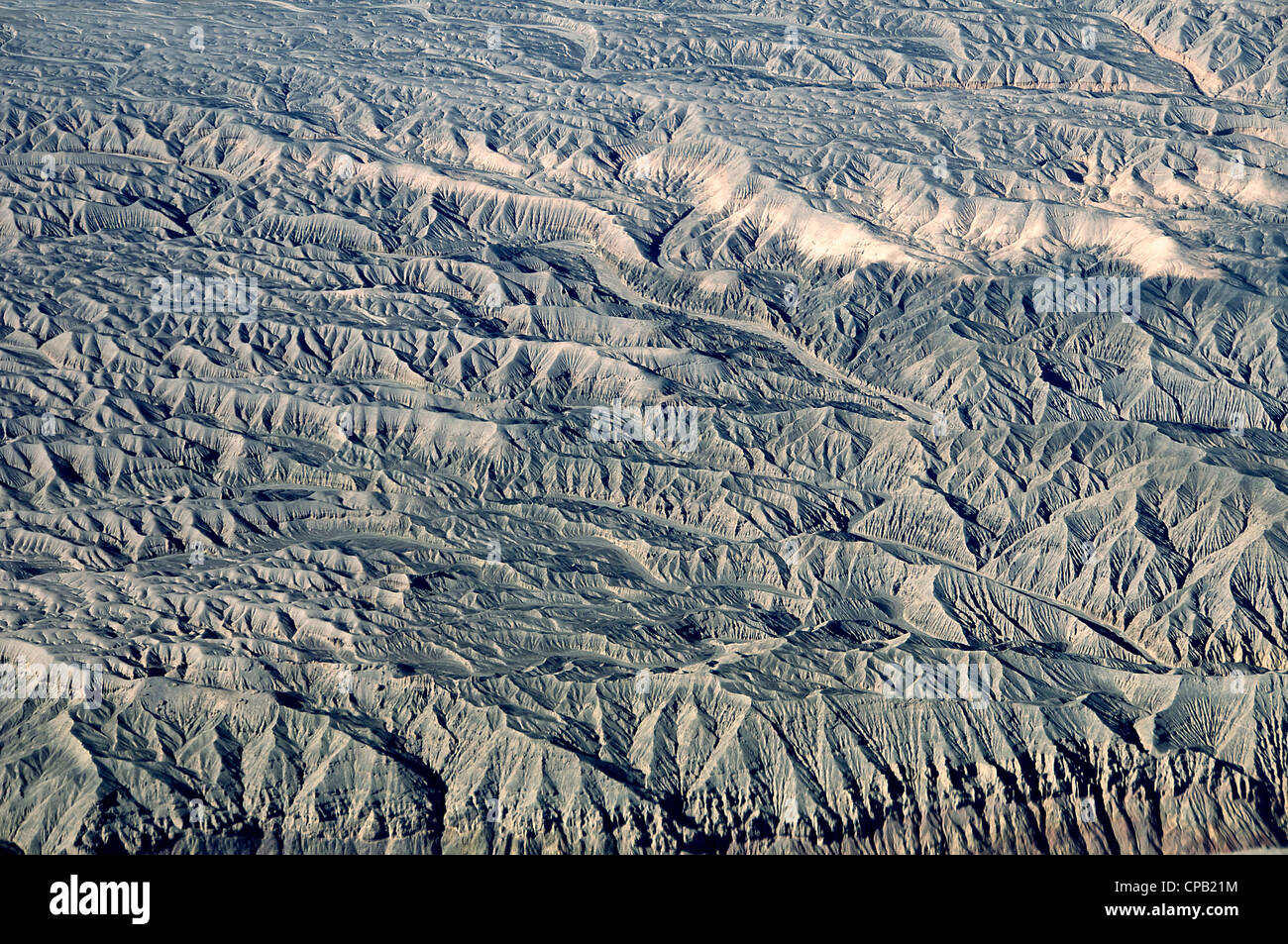 Vista aerea deserto di Atacama Cile Foto Stock
