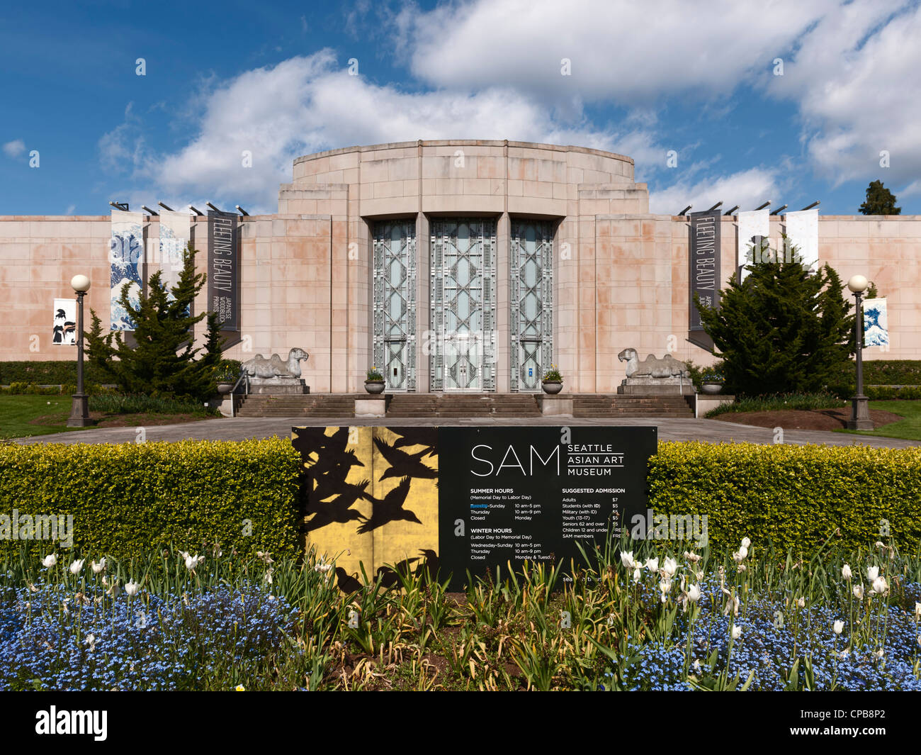 Seattle il Museo di Arte Asiatica Foto Stock