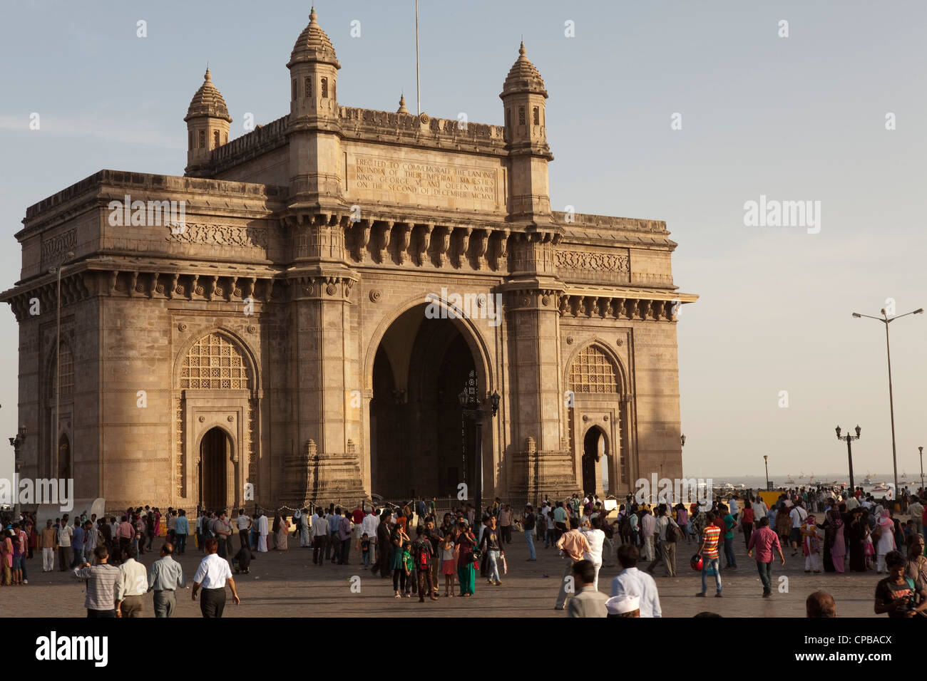 Gateway in India - Mumbai (Bombay) Foto Stock