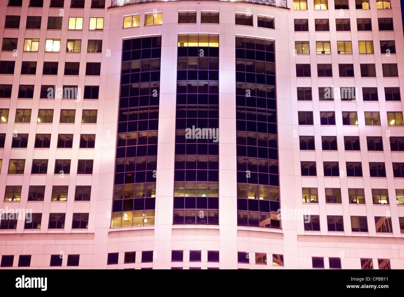 Colorata architettura di Milwaukee Foto Stock