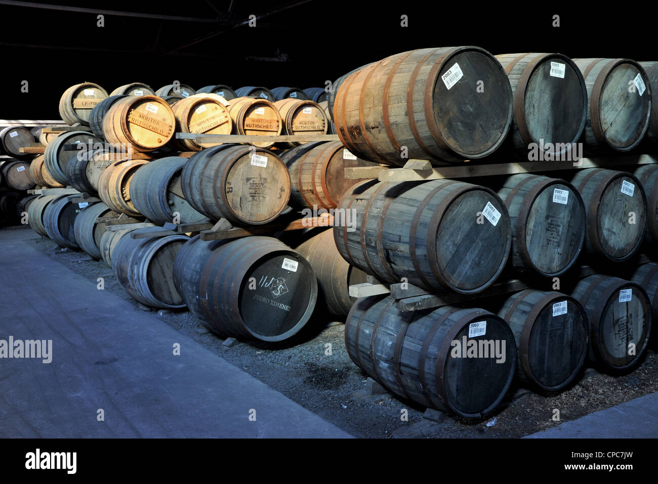 Bruichladdich distillery su Islay nel scozzesi Ebridi Interne Foto Stock