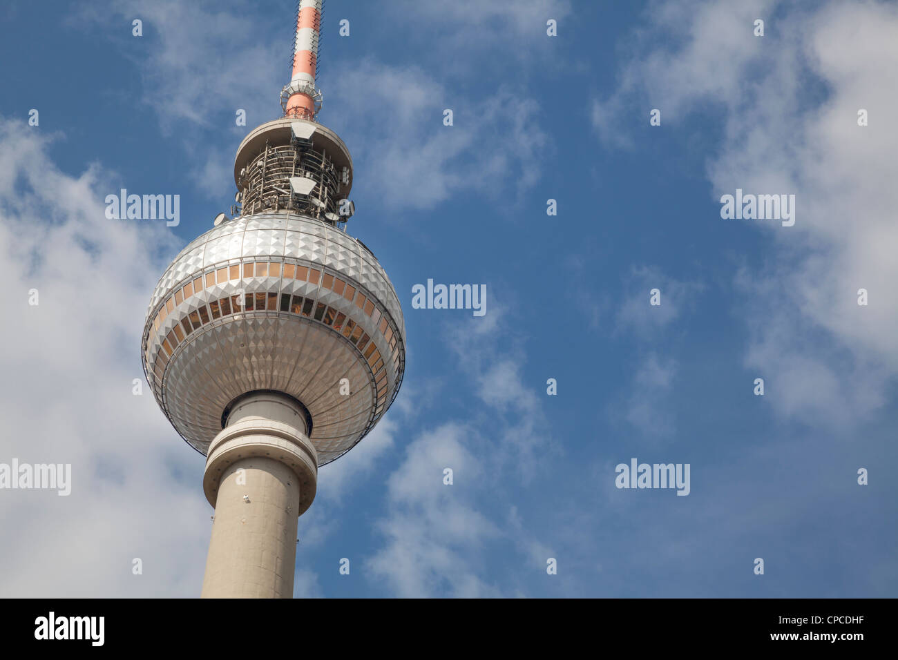 Fernsehturm, Berlino, Germania Foto Stock