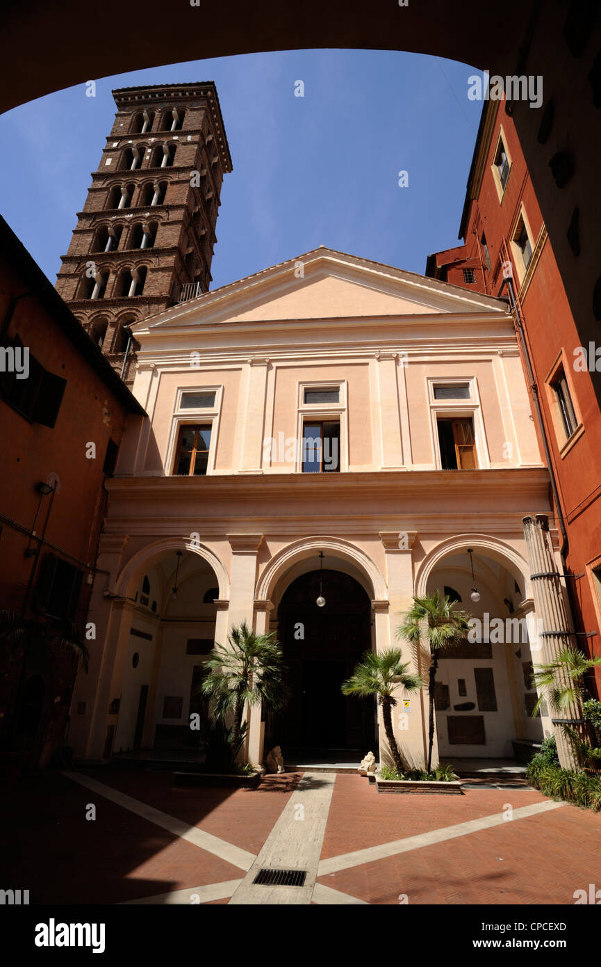 Italia, Roma, chiesa di San Silvestro in capita Foto Stock