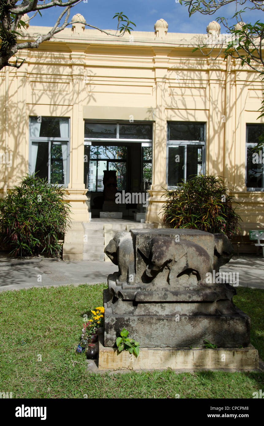Il Vietnam, Da Nang. Cham Museum, la migliore collezione di Cham arte culturale nel mondo. Foto Stock