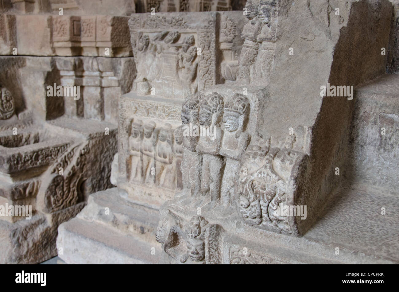 Il Vietnam, Da Nang. Cham Museum, la migliore collezione di Cham arte culturale nel mondo. Foto Stock