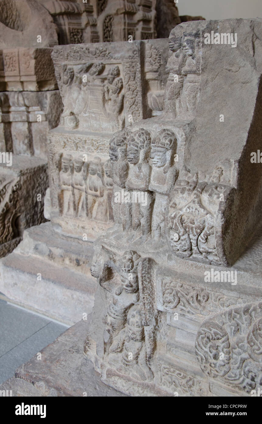 Il Vietnam, Da Nang. Cham Museum, la migliore collezione di Cham arte culturale nel mondo. Foto Stock