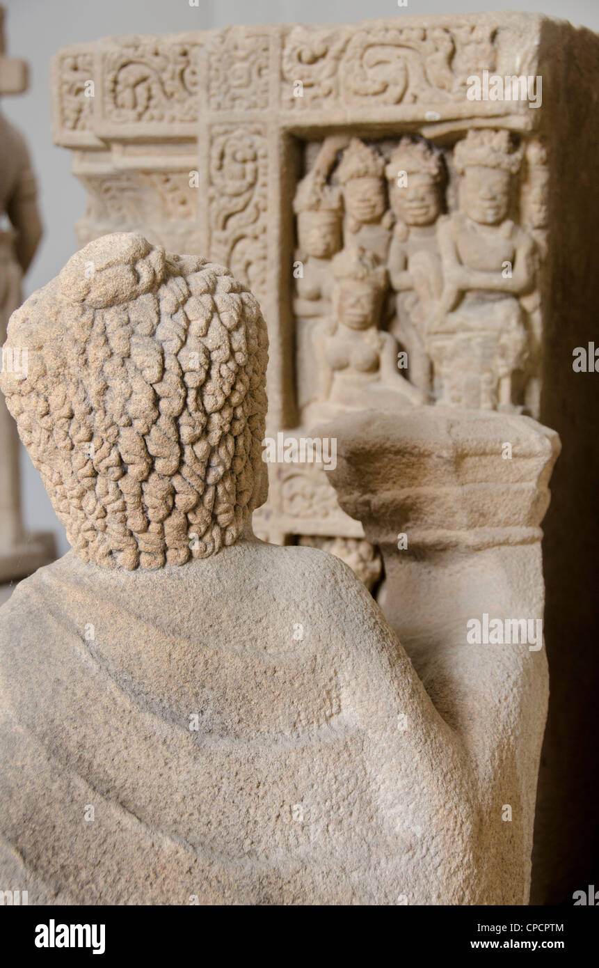 Il Vietnam, Da Nang. Cham Museum, la migliore collezione di Cham arte culturale nel mondo. Foto Stock