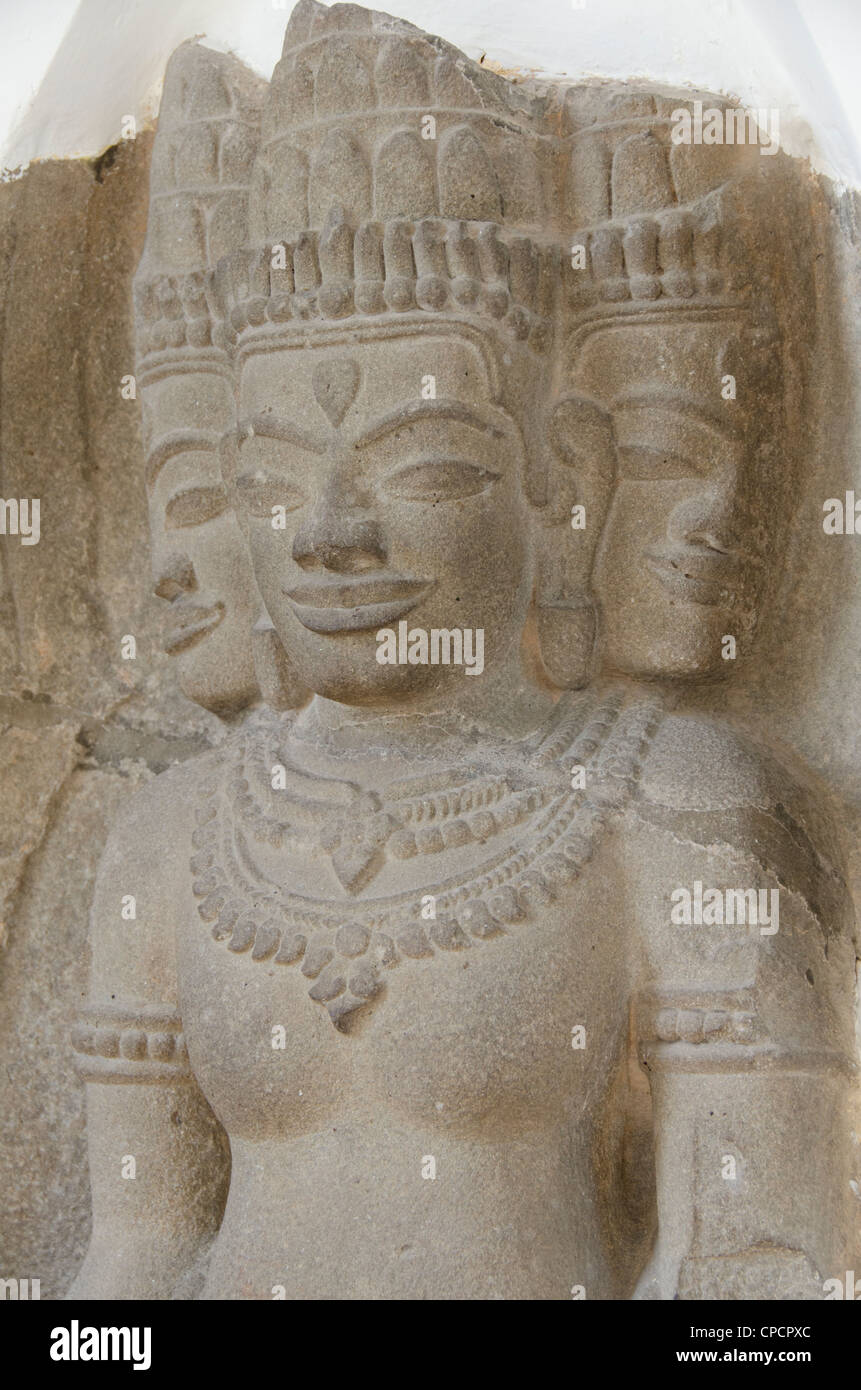 Il Vietnam, da nang. cham museum, la migliore collezione di cham arte culturale nel mondo. Foto Stock