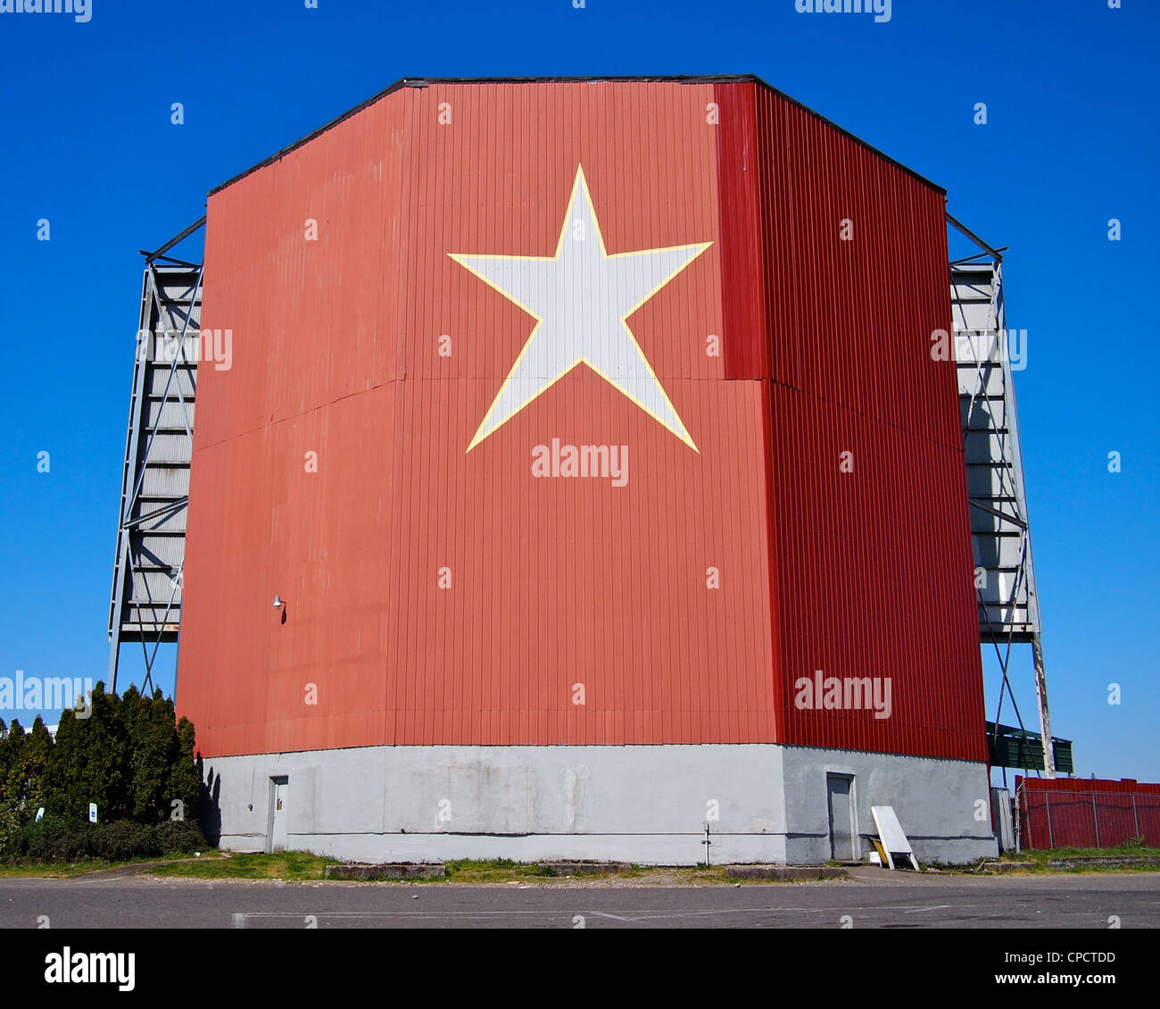 Classic American drive-in theatre Foto Stock