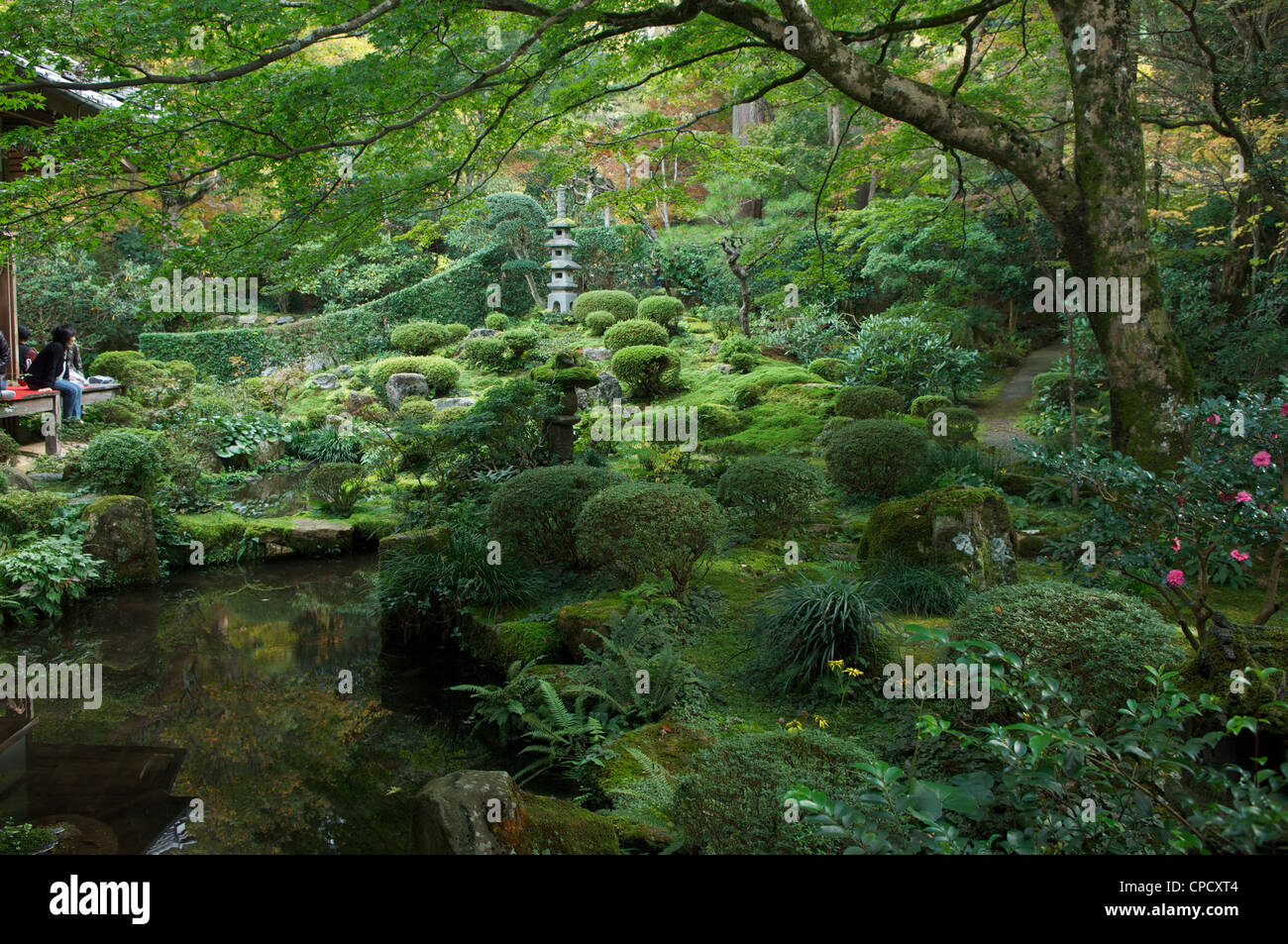 In Sanzen, Ohara, Kyoto, Honshu, Giappone Foto Stock