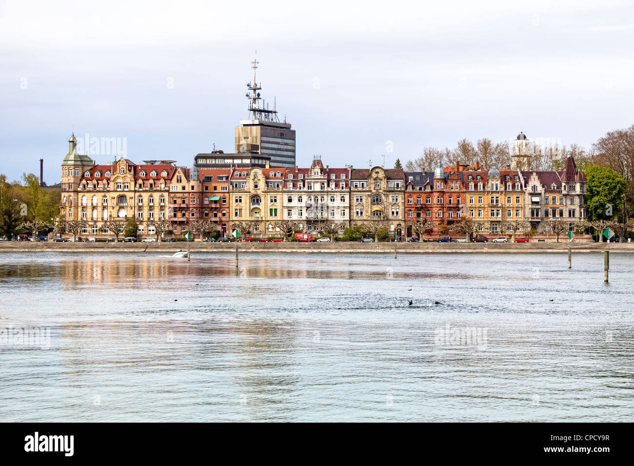Costanza, Seestrasse, Baden-Württemberg, Germania Foto Stock
