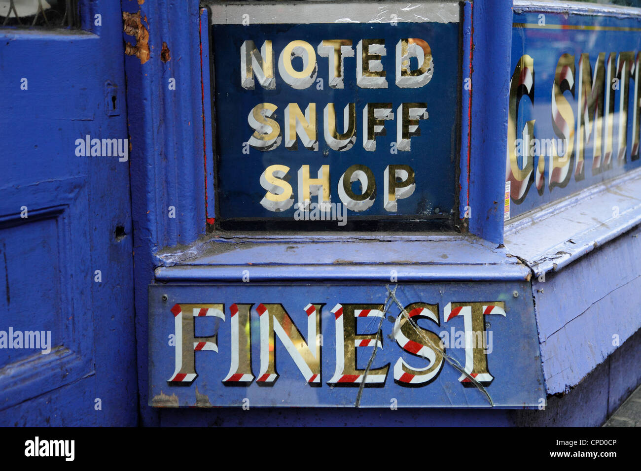G Smith & Figlio. Cigar Shop, cura Cross Rd, Londra Foto Stock